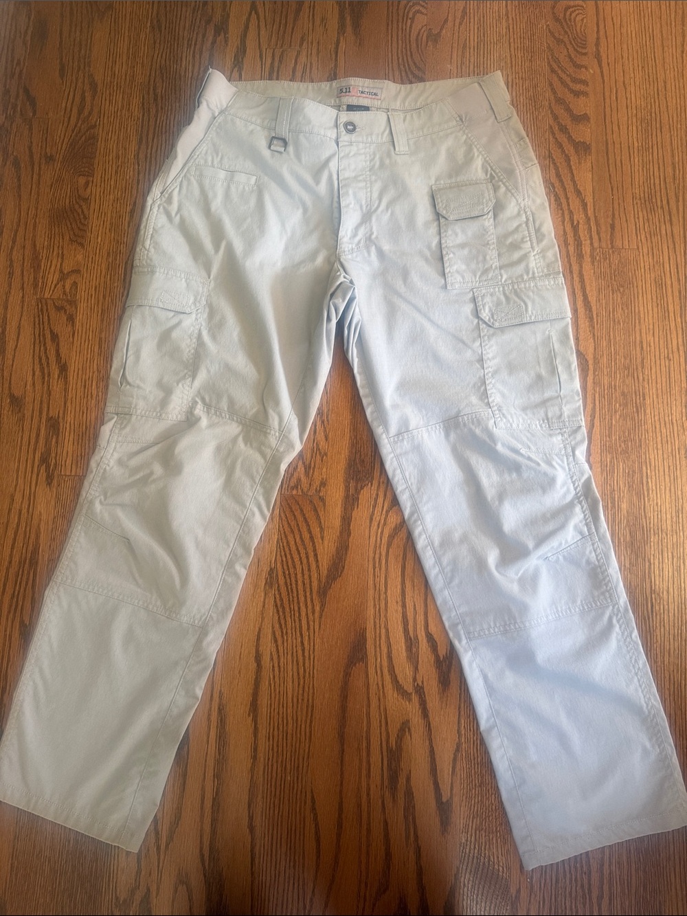 5.11 Men's Beige Cargo Pants - Classic Utility Style